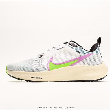 Nike Zoom Pegasus 40黑色 登月40代 超輕網面跑步鞋