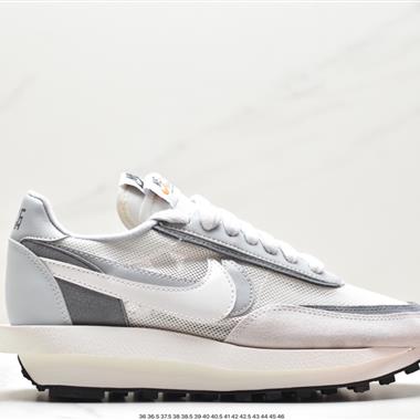 SACAI x NIKE LDV Waffle重疊設計前衛華夫變形休閑慢跑鞋