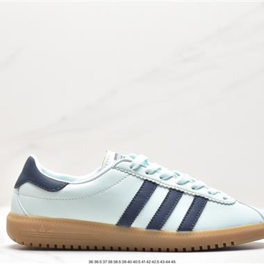 Adidas Originals Bermuda 絨面麂皮防滑耐磨輕便低幫板鞋