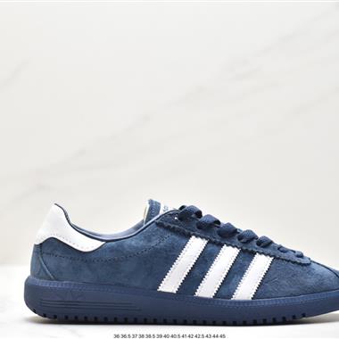 Adidas Originals Bermuda 絨面麂皮防滑耐磨輕便低幫板鞋