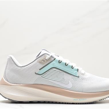 Nike Zoom Pegasus 40黑色 登月40代 超輕網面跑步鞋 