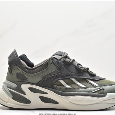 Adidas OZMORPH OZ變形系列低幫老爹風厚底休閑運動慢跑鞋