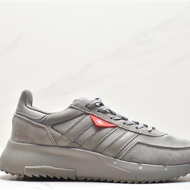 ADIDAS Originals Retropy  爆米花速度輕盈復古系列百搭透氣休閑運動慢跑鞋