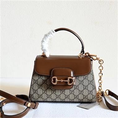 GUCCI   2023新款女生時尚休閒包  尺寸：22*16*10.5CM