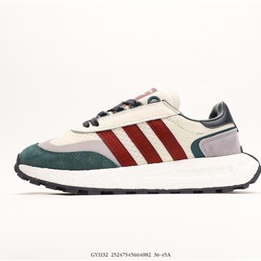 Adidas Racing E5 Boost Prototype 速度輕盈復古系列 百搭透氣運動慢跑鞋