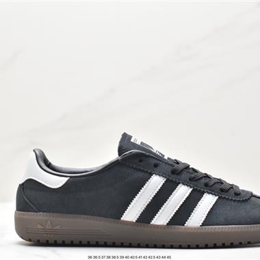 Adidas Originals Bermuda 絨面麂皮防滑耐磨輕便低幫板鞋
