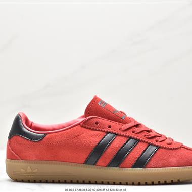 Adidas Originals Bermuda 絨面麂皮防滑耐磨輕便低幫板鞋