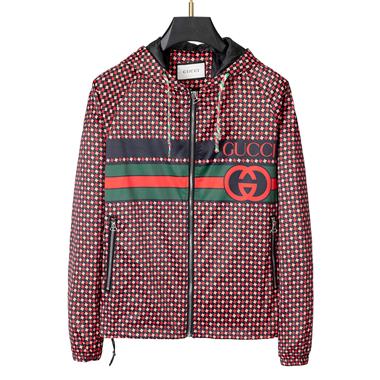 GUCCI    2023秋冬新款風衣夾克外套