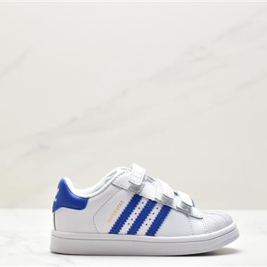 Adidas Originals SuperstarII 魔術貼休閑板鞋 