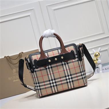 BURBERRY    2023新款女生時尚休閒包  尺寸：35-14.5-27.5CM