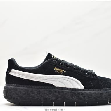 PUMA SUEDE PLATFOTM GOLD 