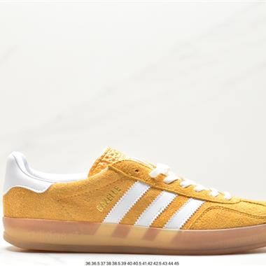 Adidas Originals Gazelle Indoor 三葉草復古防滑耐磨低幫板鞋