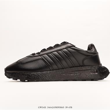 Adidas Racing E5 Boost Prototype 速度輕盈復古系列 百搭透氣運動慢跑鞋