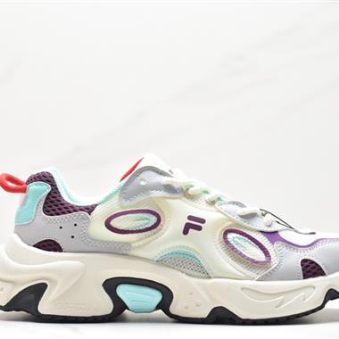 Fila  FUSION Arceus 阿爾宙斯大眼睛系列老爹風增高復古休閑運動慢跑鞋