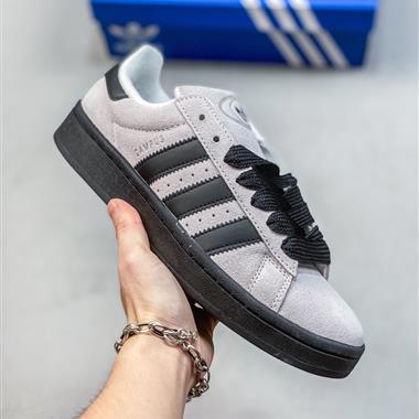 Adidas 三葉草CAMPUS 00s翻毛皮板鞋運動鞋