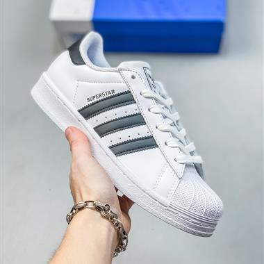 Adidas Originals Superstar"Milk White/Lace"貝殼頭系列低幫經典百搭休閑運動板鞋