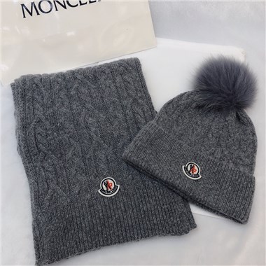 MONCLER   2023秋冬新款毛線帽子