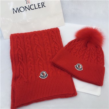 MONCLER   2023秋冬新款毛線帽子