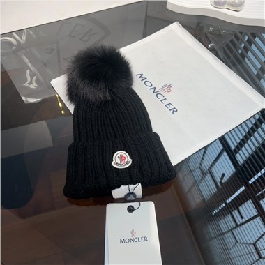 MONCLER   2023秋冬新款毛線帽子