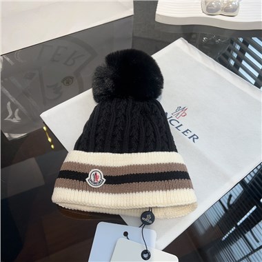 MONCLER   2023秋冬新款毛線帽子