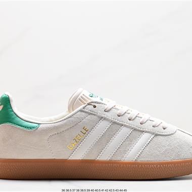Adidas Originals Gazelle Indoor 三葉草復古休閑防滑耐磨低幫板鞋