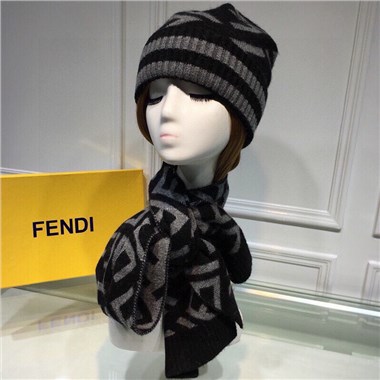 FENDI  2023秋冬新款毛線帽子