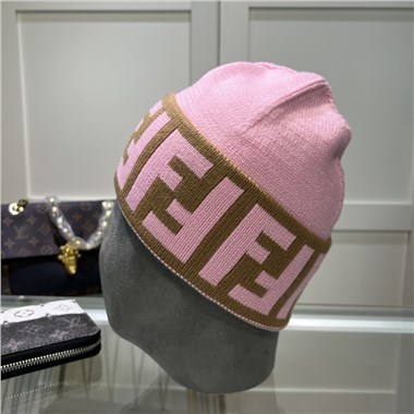 FENDI  2023秋冬新款毛線帽子