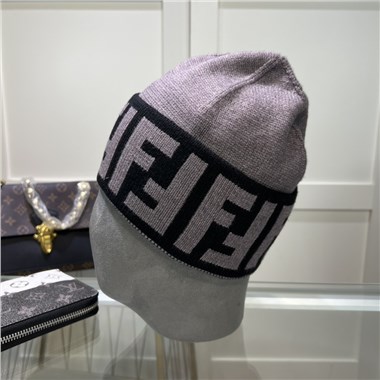 FENDI  2023秋冬新款毛線帽子