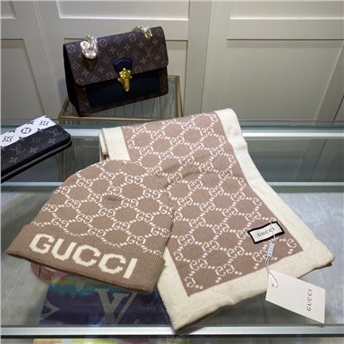 GUCCI  2023秋冬新款毛線帽子