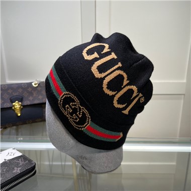 GUCCI  2023秋冬新款毛線帽子