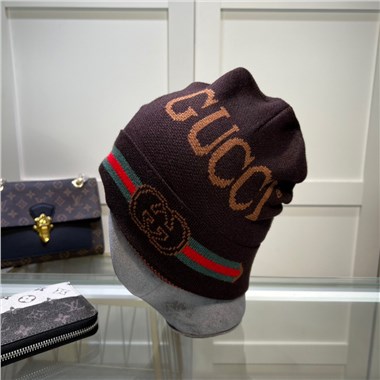 GUCCI  2023秋冬新款毛線帽子