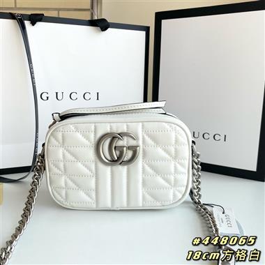 GUCCI   2023新款女生時尚休閒包 尺寸：18-12-6CM