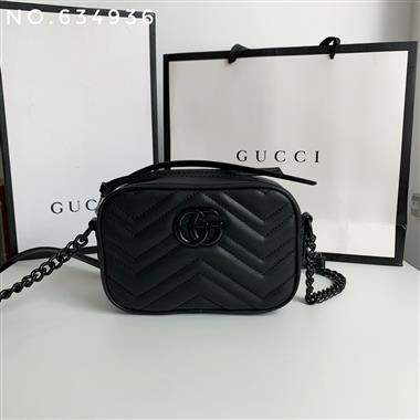 GUCCI   2023新款女生時尚休閒包 尺寸：18*12*6CM