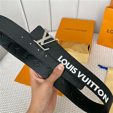 LOUIS VUITTON   2023新款時尚皮帶  4.0CM