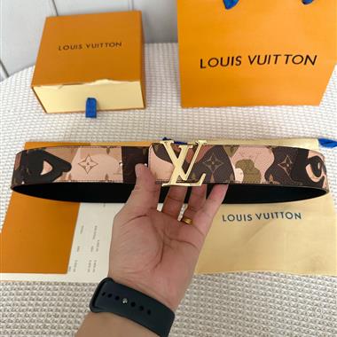 LOUIS VUITTON   2023新款時尚皮帶  4.0CM