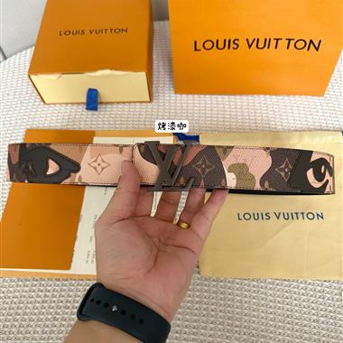 LOUIS VUITTON   2023新款時尚皮帶  4.0CM