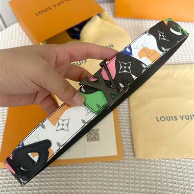 LOUIS VUITTON   2023新款時尚皮帶  4.0CM