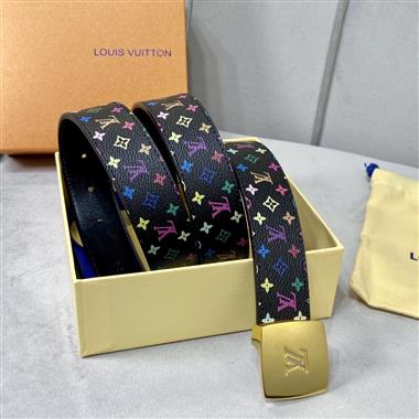 LOUIS VUITTON   2023新款時尚皮帶  3.5CM