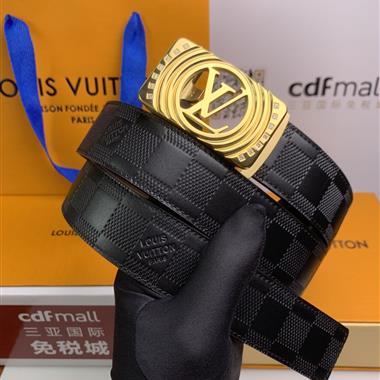LOUIS VUITTON   2023新款時尚皮帶  3.4CM