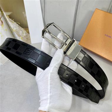 LOUIS VUITTON   2023新款時尚皮帶  3.5CM