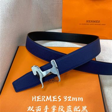 HERMES   2023新款時尚皮帶  3.2CM