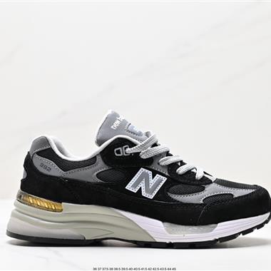 New Balance  M992系列休閑運動搭百老爹步跑鞋 