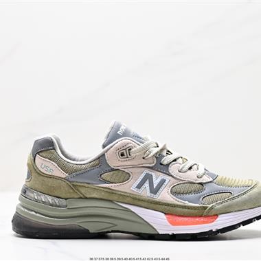 New Balance  M992系列休閑運動搭百老爹步跑鞋 