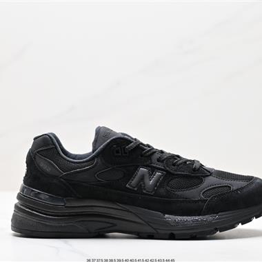 New Balance  M992系列休閑運動搭百老爹步跑鞋 