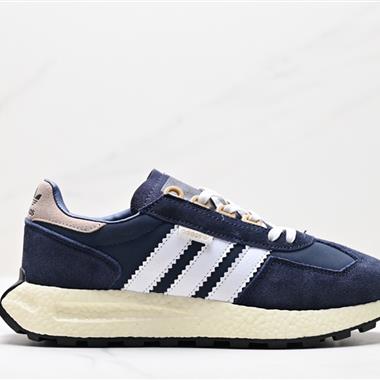 Adidas Racing E5 Boost Prototype 速度輕盈復古系列 百搭透氣運動慢跑鞋