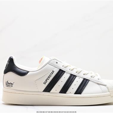 Adidas 三葉草 Originals Superstar Pride RM貝殼頭系列低幫經典百搭休閑運動板鞋