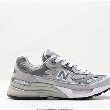 New Balance  M992系列休閑運動搭百老爹步跑鞋 