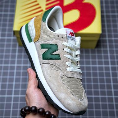 New Balance 990V1系列低幫經典復古休閑運動慢跑鞋