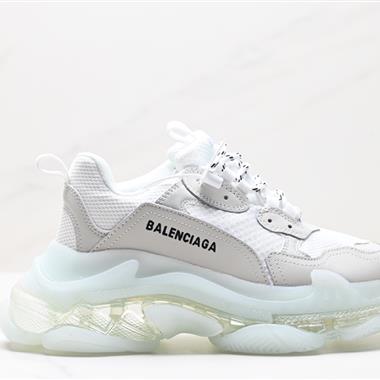 BALENCIAGA  Triple S  三代做舊厚底老爹鞋 