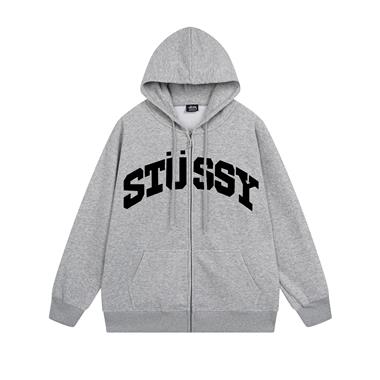 STUSSY   2023秋冬新款刷毛衛衣帽T